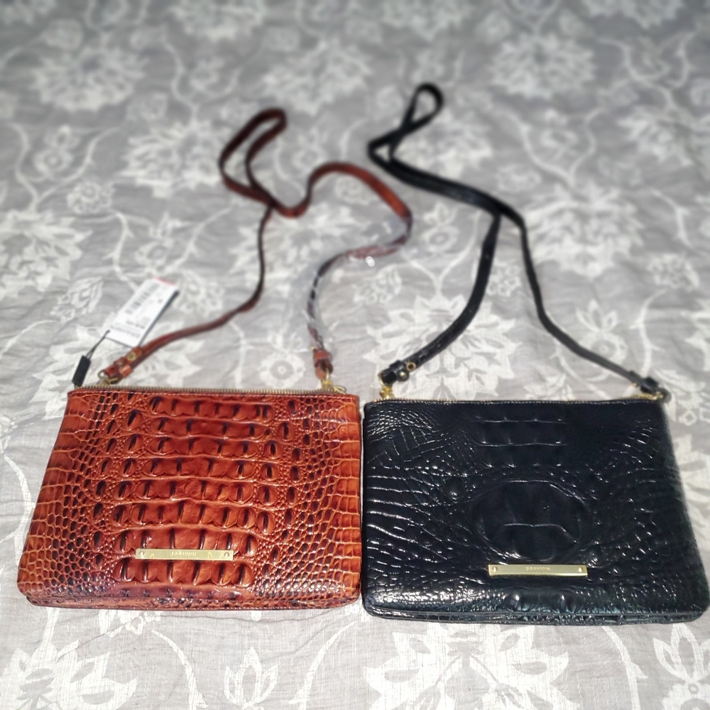 BROWN Brahmin Perri Crossbody